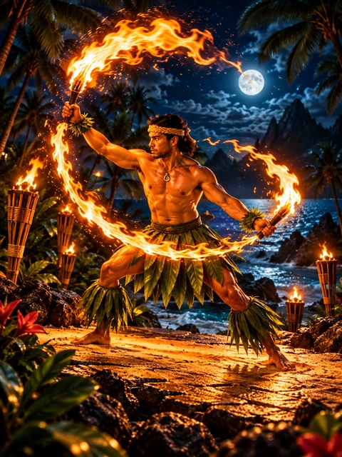 Firewheel of Polynesia